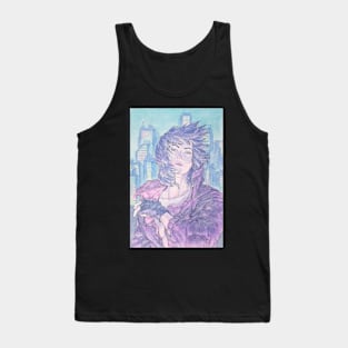 cyberpunk girl Tank Top